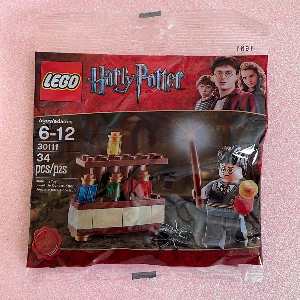Harry Potter Lego 30111 Potions Bottles Spider Wand Building Toy NEW Wizard
